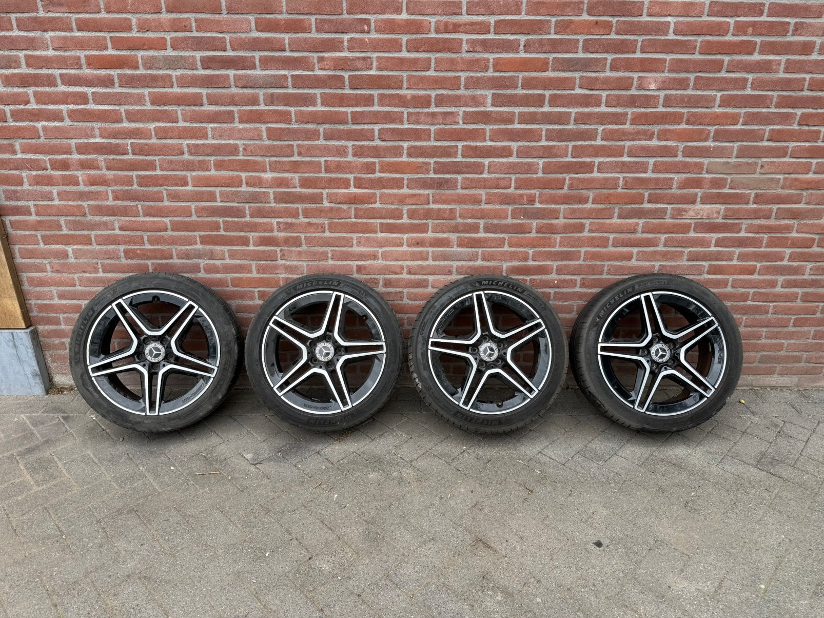 Mercedes-Benz AMG Velgen 18 inch A/B/CLA, Auto-onderdelen, Banden en Velgen, Ophalen, 18 inch, Velg(en), Zomerbanden