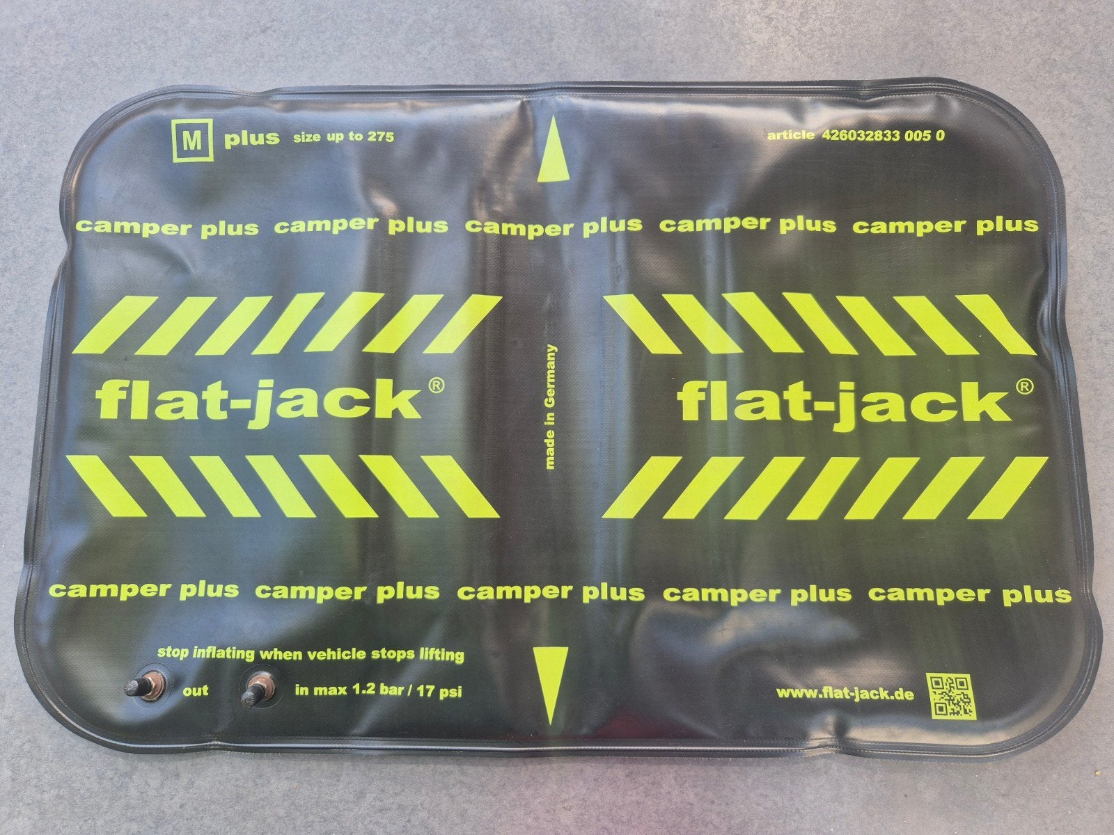 Flat-Jack Camper Plus Opblaasbaar Nivelleer Kussen #Nieuw, Caravans en Kamperen, Camper-accessoires, Ophalen of Verzenden, Nieuw