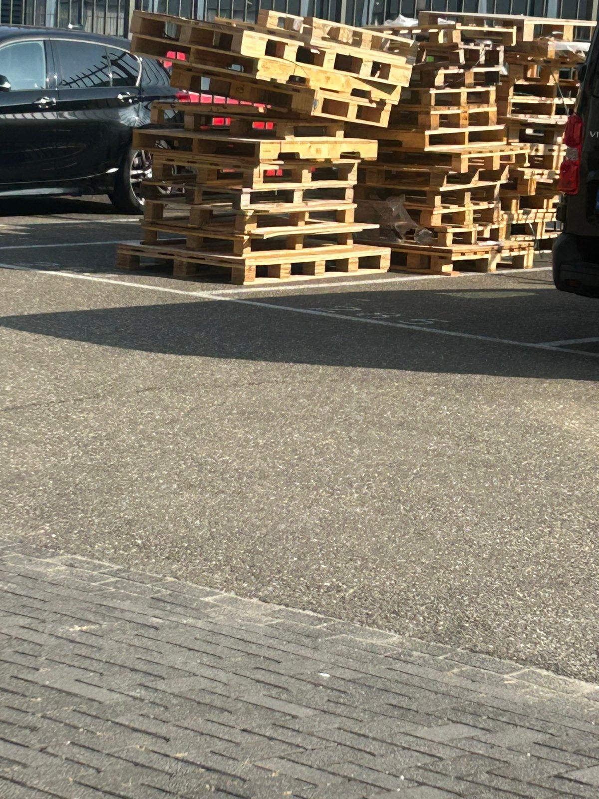 Wegwerp pallets gratis af te halen, Ophalen, Gebruikt, 50 mm of meer, Pallet