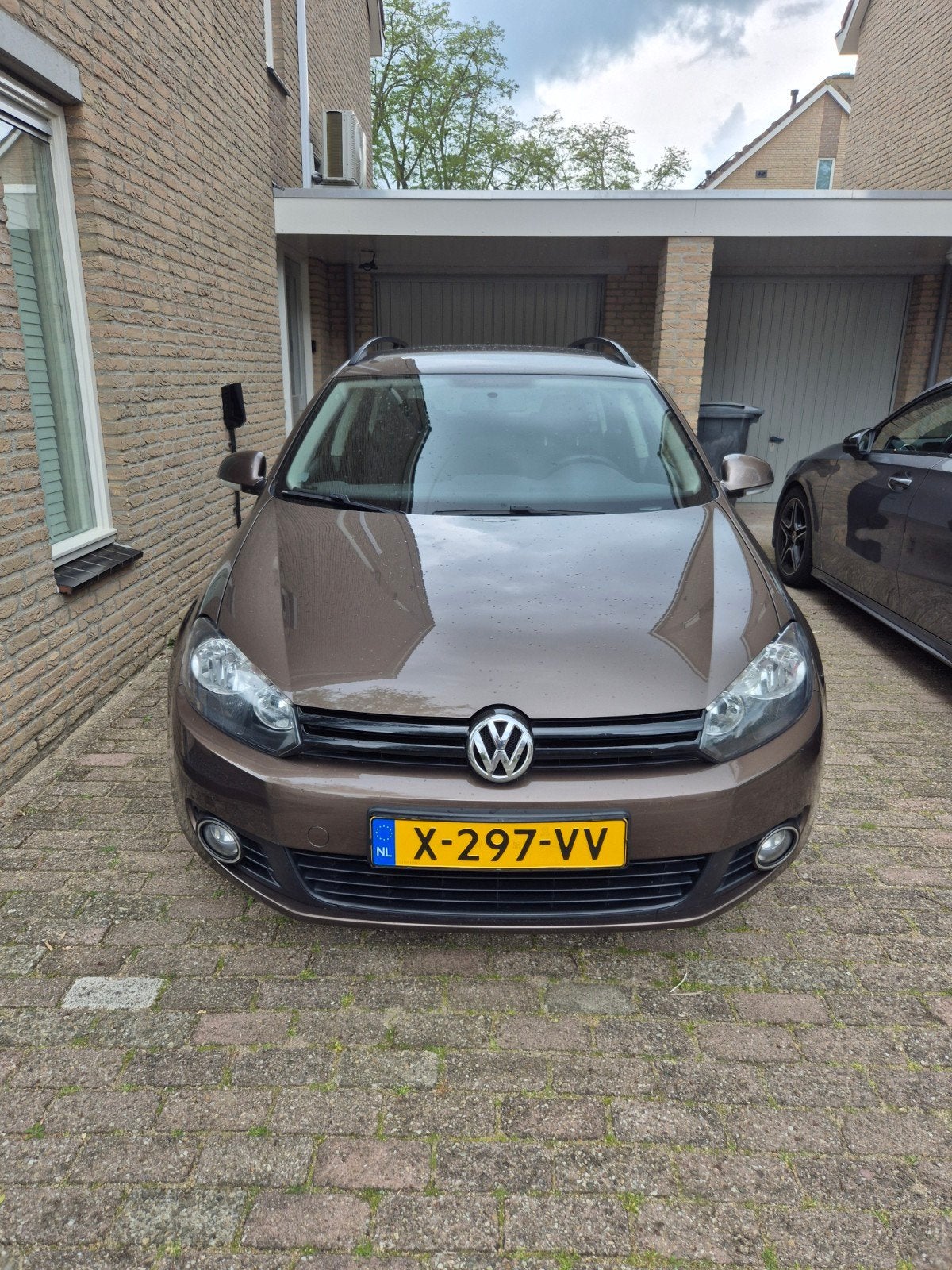 Volkswagen Golf 1.2 TSI 63KW Variant 2011 Bruin, Auto's, Voorwielaandrijving, Stof, Zwart, 4 cilinders