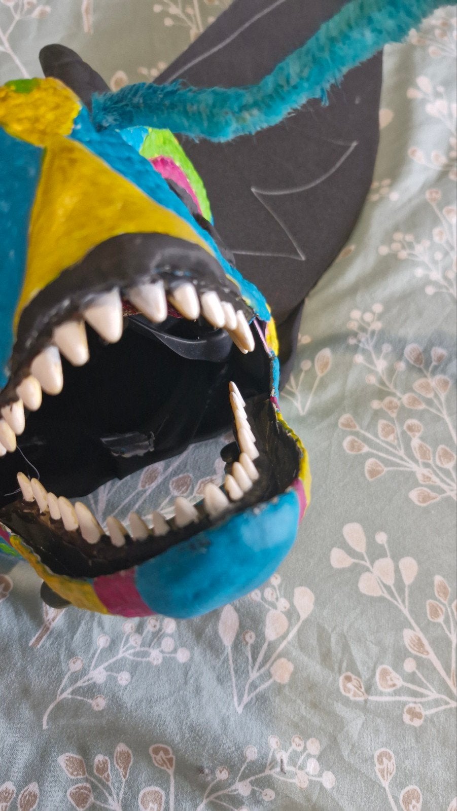 dino fursuit masker wip * Afgeprijsd *, Ophalen of Verzenden, Zo goed als nieuw, Overige typen