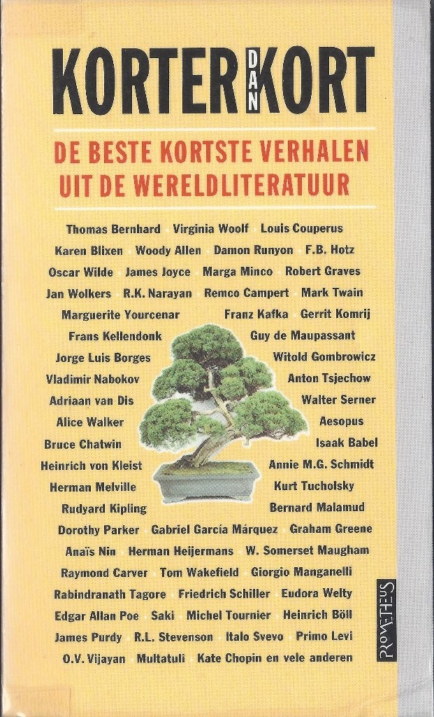 KORTER dan KORT- Beste kortste verhalen uit Wereldliteratuur, Nieuw, Diverse auteurs, Ophalen of Verzenden, Nederland