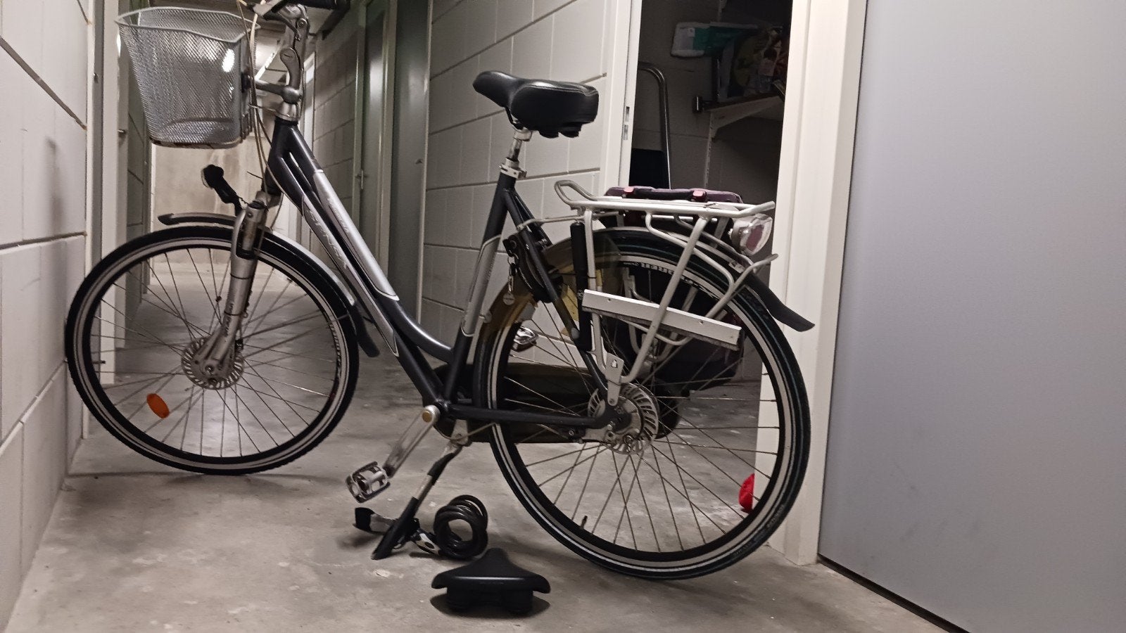 Dames fiets 8 versnellingen, Versnellingen, Ophalen, Overige merken, 53 tot 56 cm