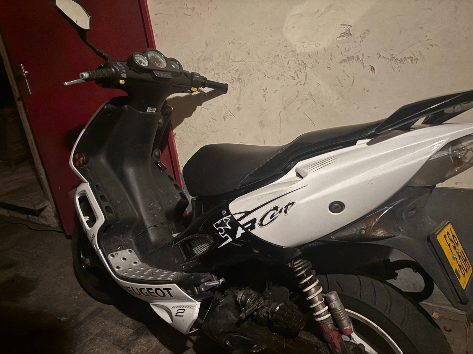 Peugeot Speedfight 2 met 70cc en Malossi vario, Tweetakt, Gebruikt, Maximaal 45 km/u, Ophalen of Verzenden
