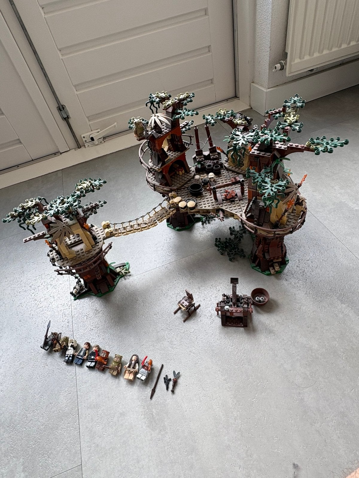Lego Star Wars Ewok Village 10236, Gebruikt, Star Wars, Lego, Ophalen of Verzenden