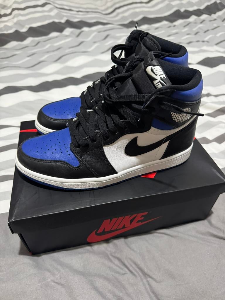 Jordan 1 High Royal Toe maat 42,5, Kleding | Heren, Schoenen, Blauw, Ophalen of Verzenden, Sneakers of Gympen, Zo goed als nieuw