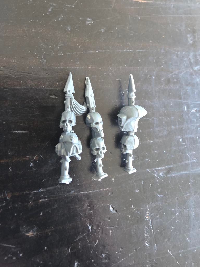 Warhammer 40k Scull Spikes Bits, Hobby en Vrije tijd, Wargaming, Ophalen of Verzenden