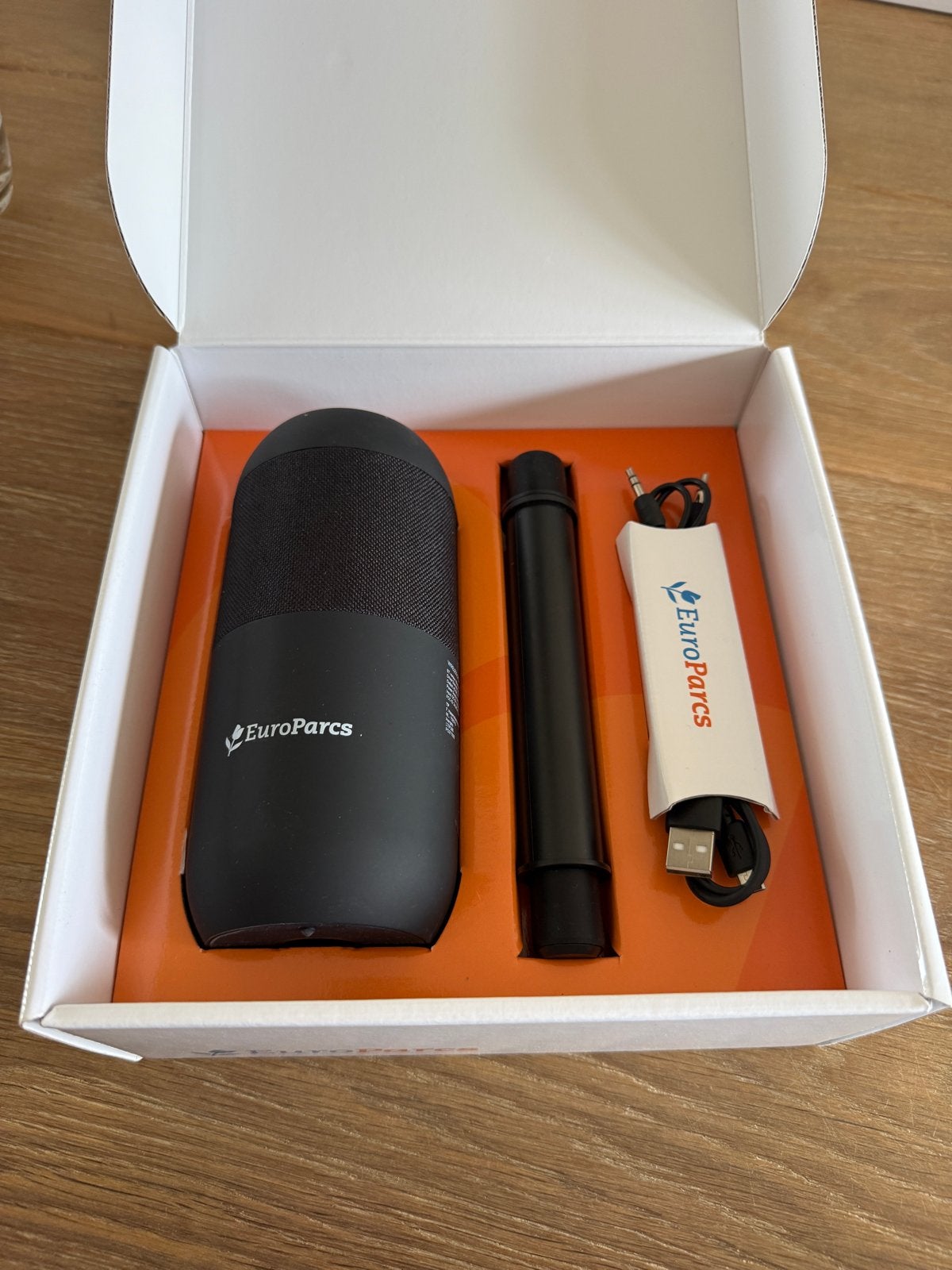 EuroParcs Draagbare Speaker met Grondpin - Nieuw, Audio, Tv en Foto, Overige merken, Nieuw, Ophalen of Verzenden, Draagbare speaker