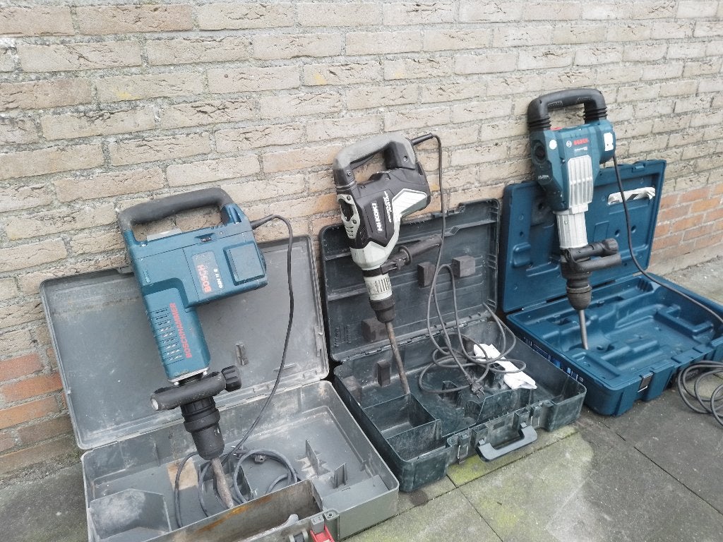 sloophamer 2st Bosch breekhamer 1700watt SDSmax hakhamer, Ophalen, Gebruikt, 600 watt of meer, Boor- en/of Breekhamer