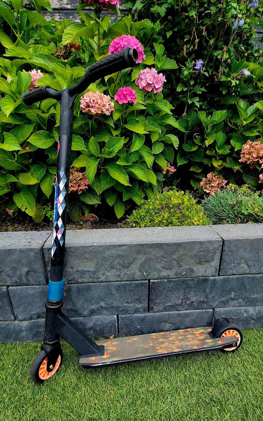 Black Dragon Sidewalk Pioneer Stuntstep, Fietsen en Brommers, Steps, Ophalen, Gebruikt, Gewone step, Black Dragon