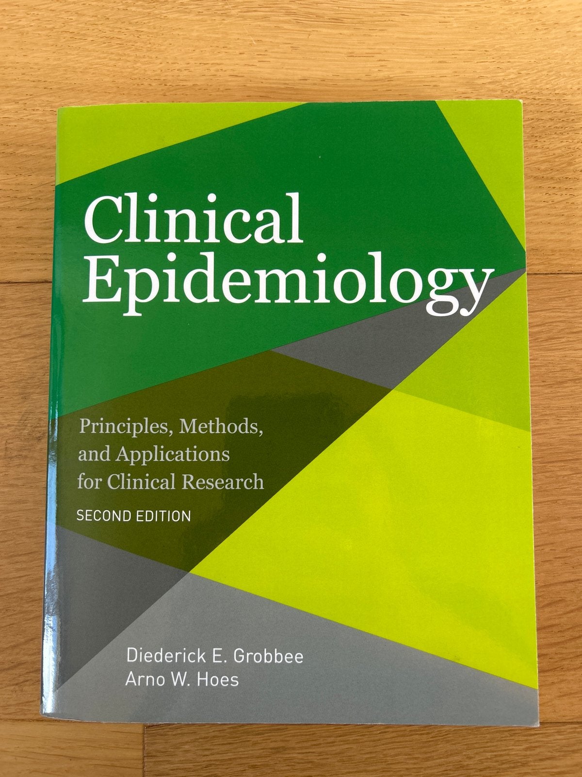 Clinical Epidemiology - Grobbee & Hoes (Second Edition), Boeken, Ophalen of Verzenden, Beta, Zo goed als nieuw, WO