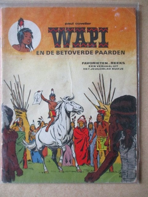 w0411 wapi en de betoverde paarden, Eén stripboek, Ophalen, Gelezen