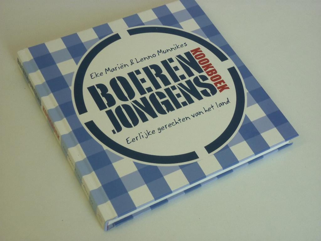 Marion / Munnikes: Boerenjongens Kookboek, Boeken, Kookboeken, Ophalen of Verzenden, Zo goed als nieuw