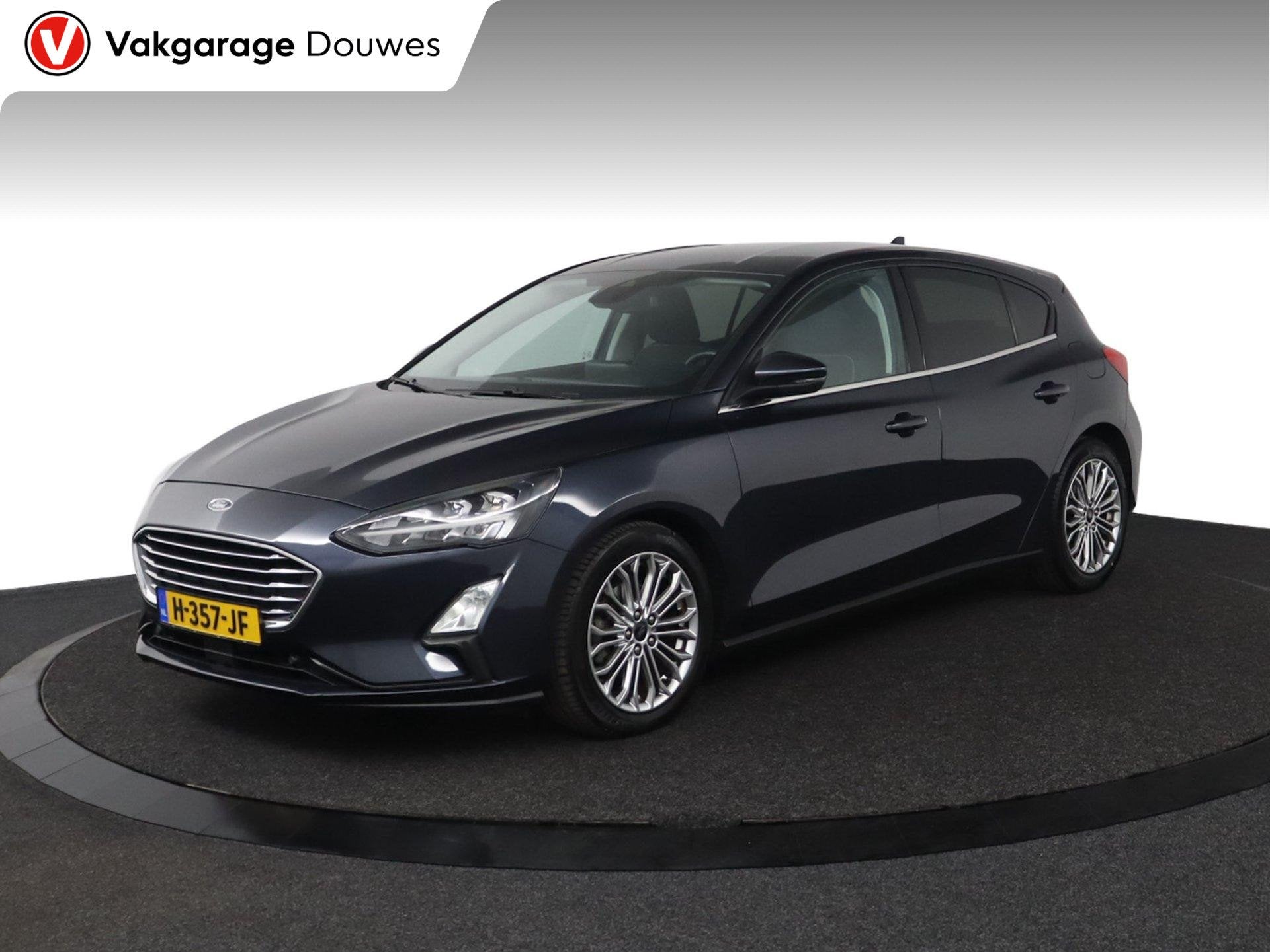 Ford Focus 1.0 EcoBoost Titanium Business |NAP|Automaat|Wint, Gebruikt, Euro 6, Blauw, Origineel Nederlands