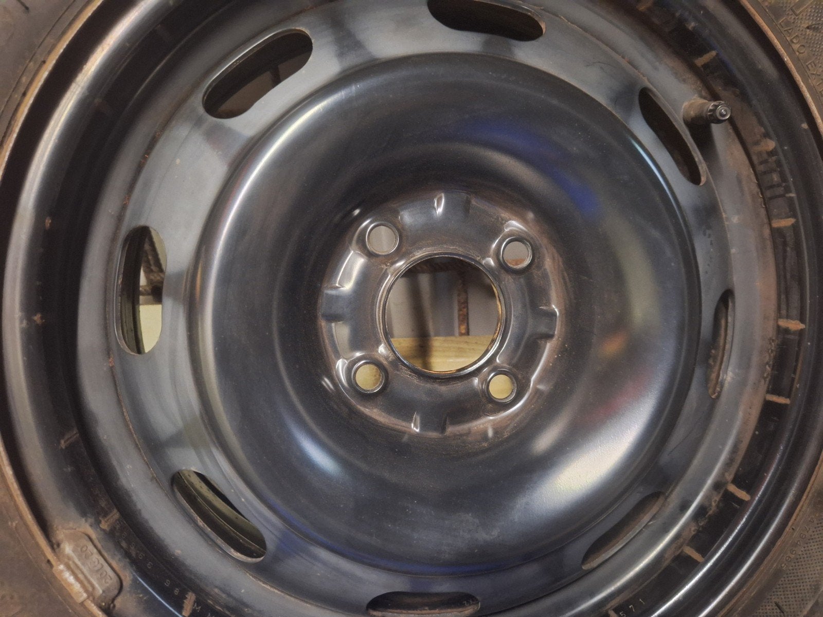 reservewiel citroen C3, Ophalen