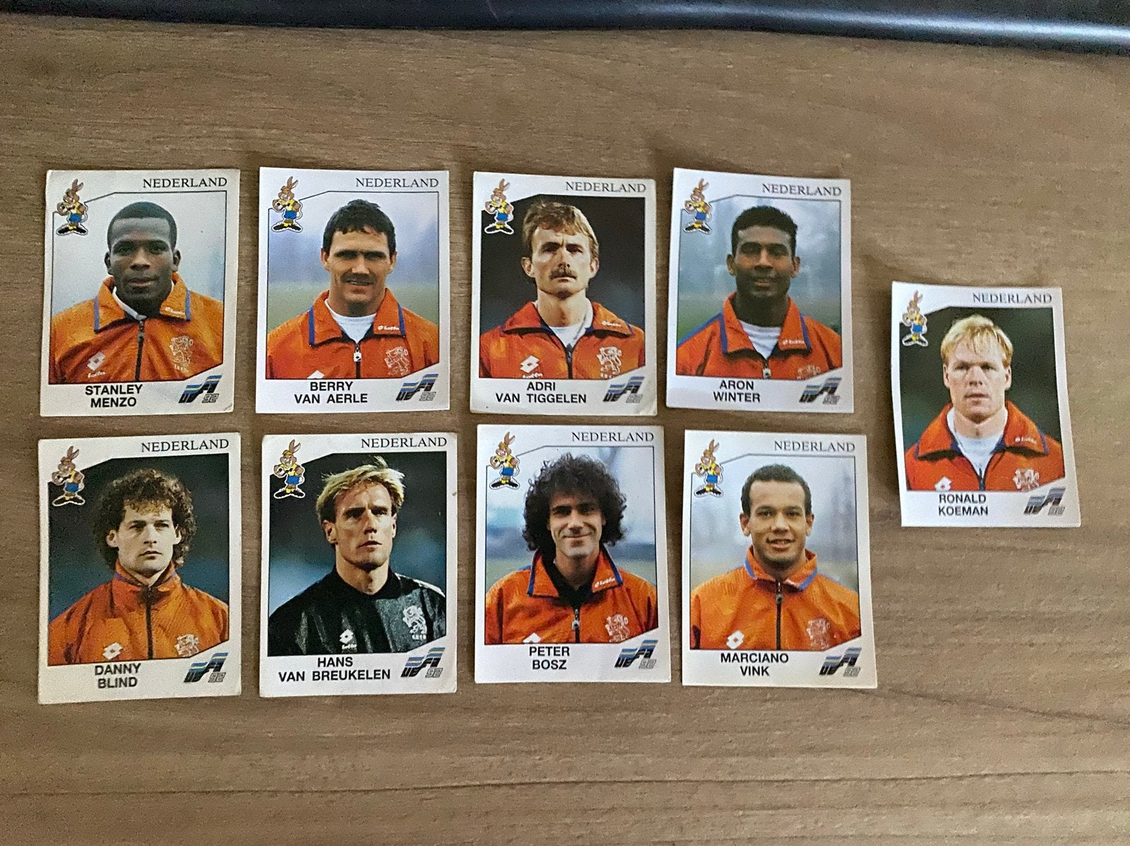Panini Euro 92 Nederland Voetbalplaatjes, Hobby en Vrije tijd, Stickers en Plaatjes, Ophalen of Verzenden, Gebruikt, Meerdere plaatjes