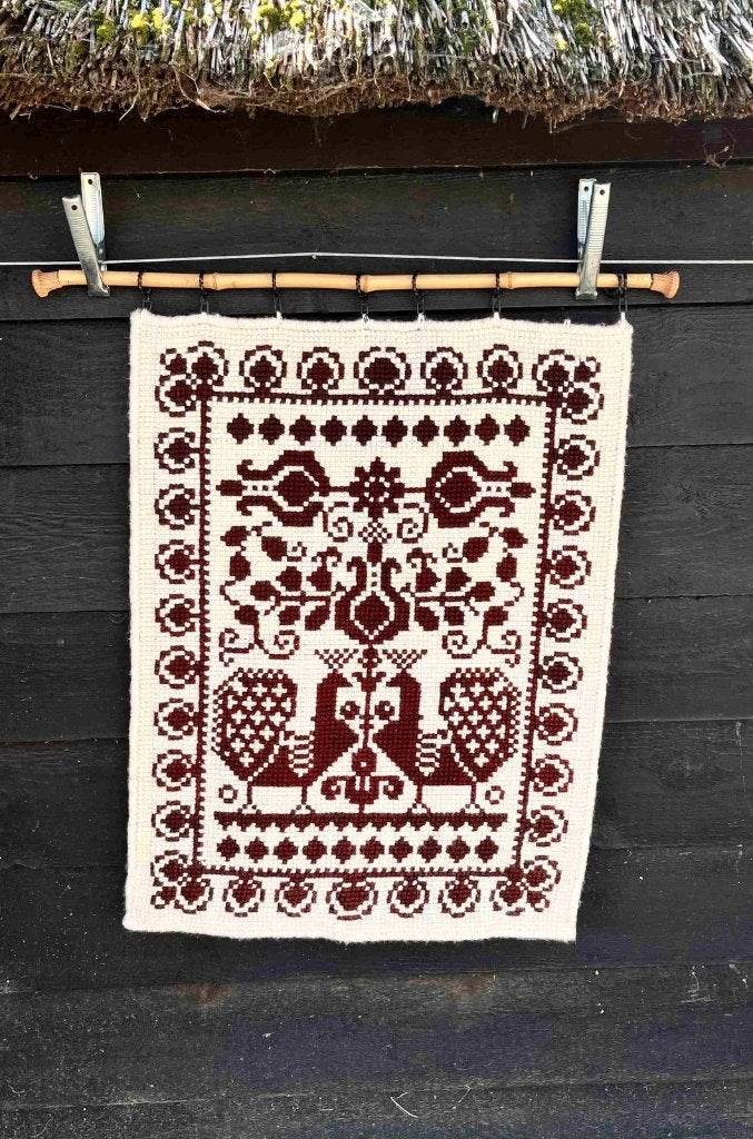Wandkleed  geborduurd  89/69 cm, Djt@dejuistetoon.eu, Ophalen of Verzenden, Zo goed als nieuw, Mon Plaisir 19, Etten-Leur, Netherlands