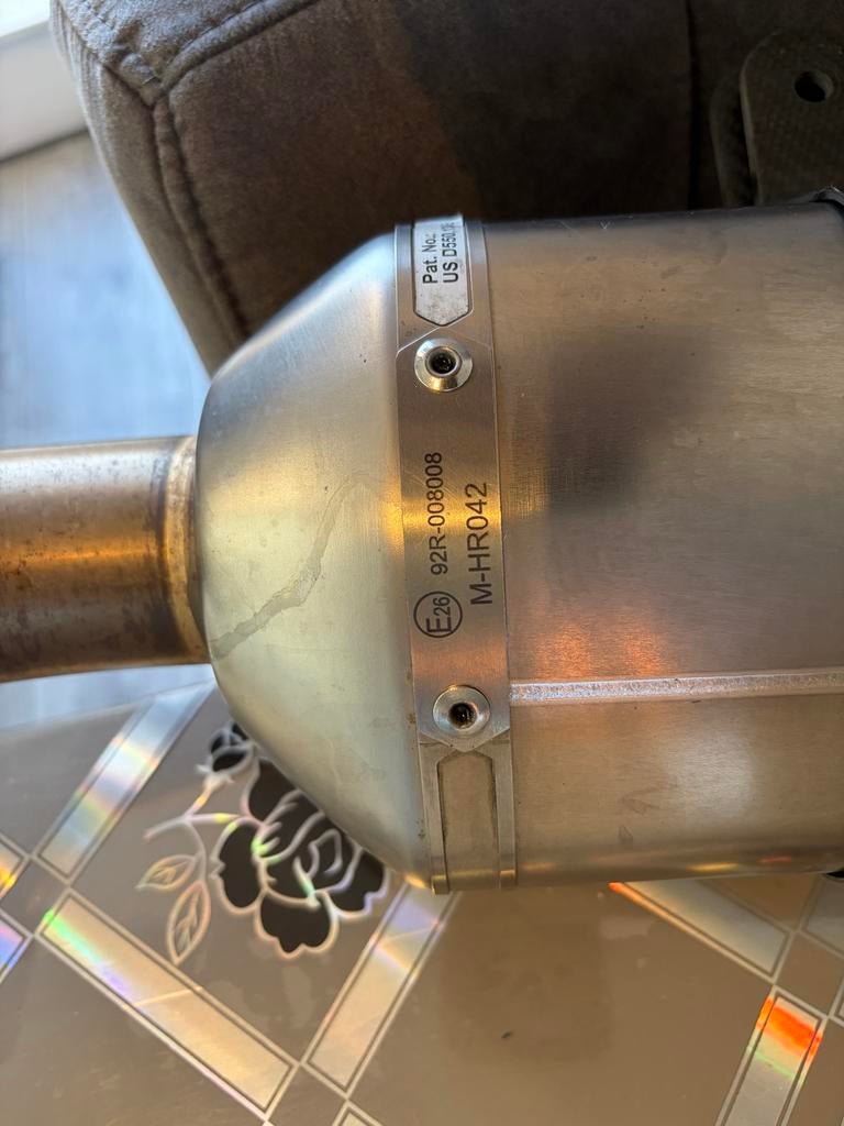Akrapovic Titanium uitlaat Honda VFR800F/X 2014-2020, Motoren, Onderdelen | Overige, Gebruikt, Ophalen