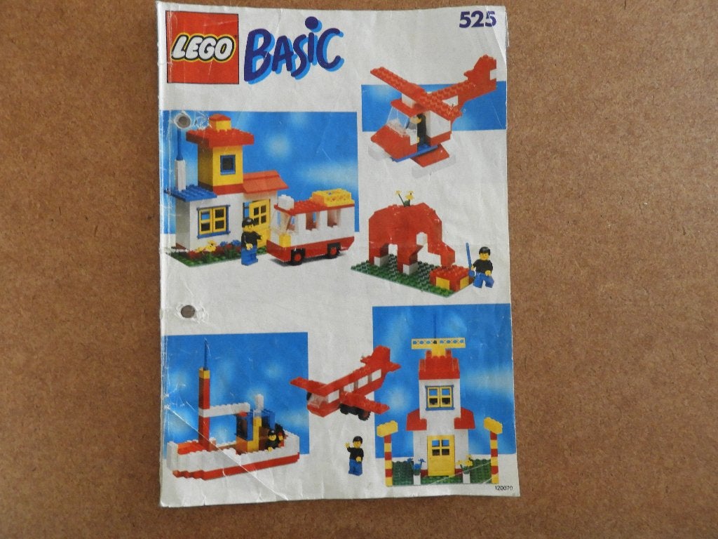 Lego 525 Vintage Basic Building Set I, Gebruikt, Overige thema's, Lego, Compleet