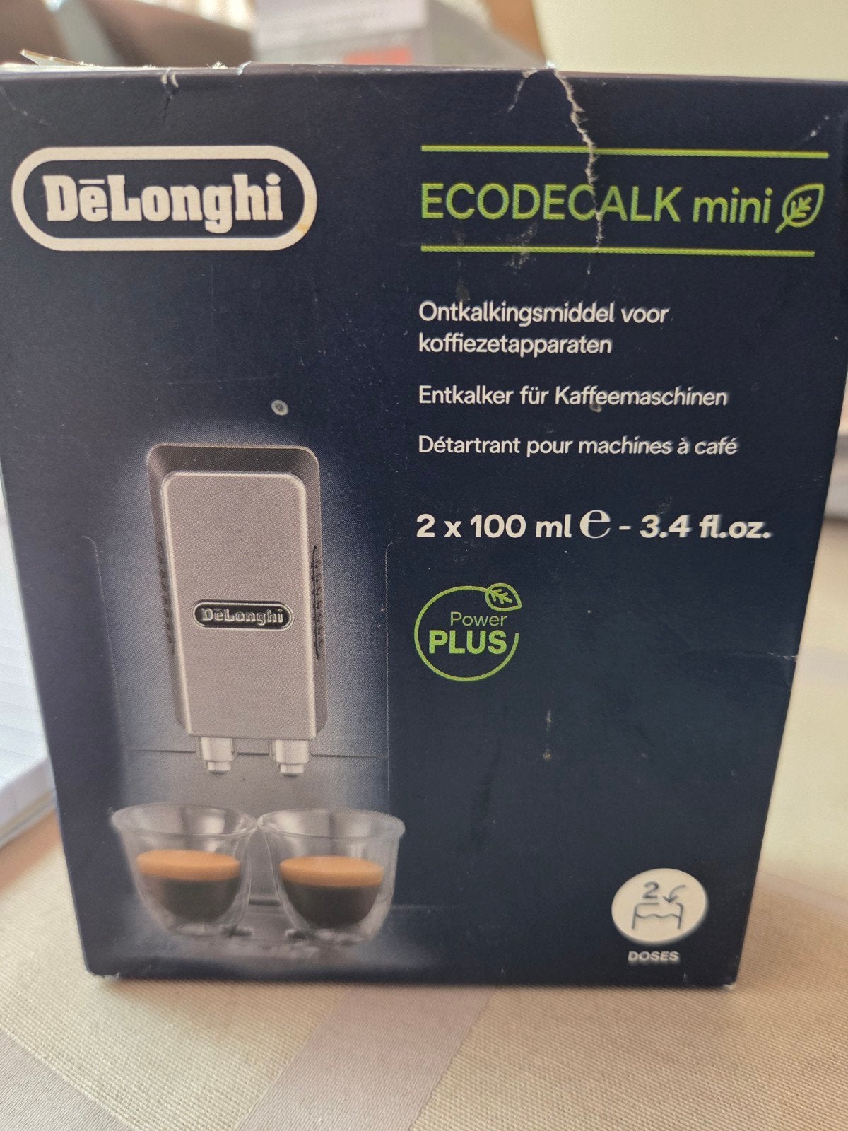 De'Longhi ECODECALK mini ontkalkingsmiddel 1x100ml, Reiniging en onderhoud, De'Longhi, Ophalen of Verzenden, De'Longhi