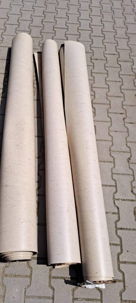 Linoleum vloer nieuw 2 breed x 4,10, 3,70 en 2,10 in lengte., Ophalen, Nieuw, Crème, Vinyl
