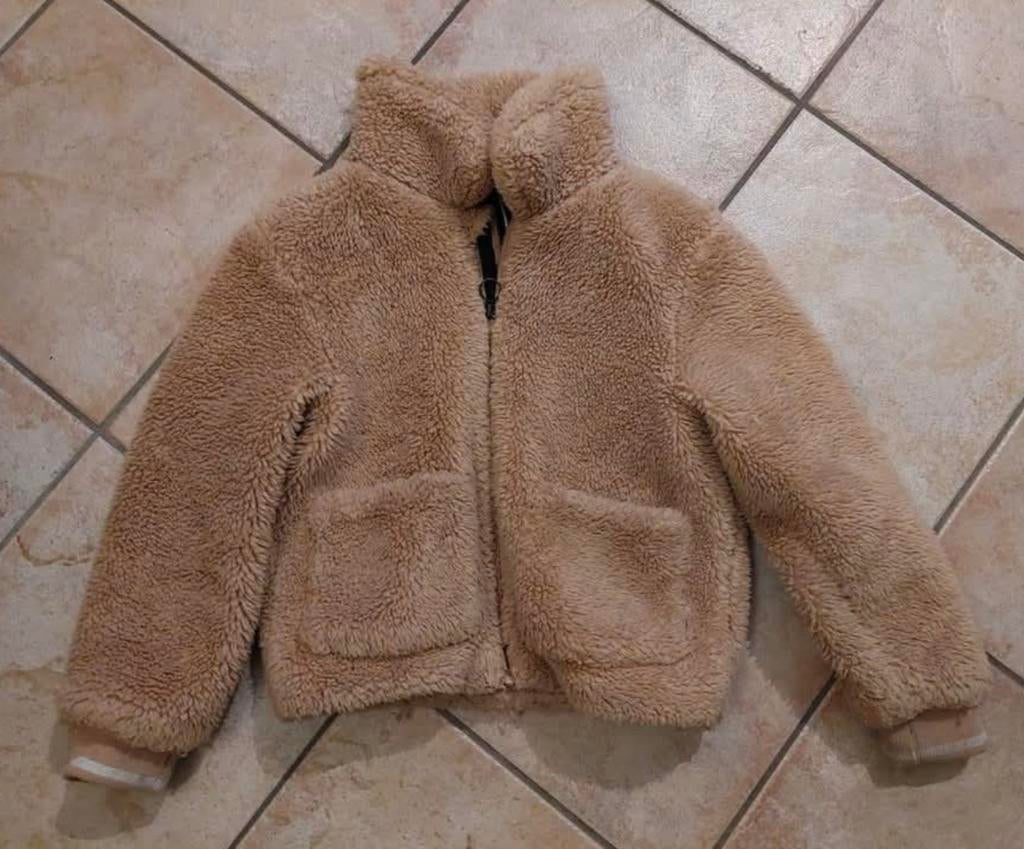 Teddy jas maat 146 - Heerlijk warm voor de koudere ochtenden, Gebruikt, Meisje, Girls Rule, Ophalen of Verzenden