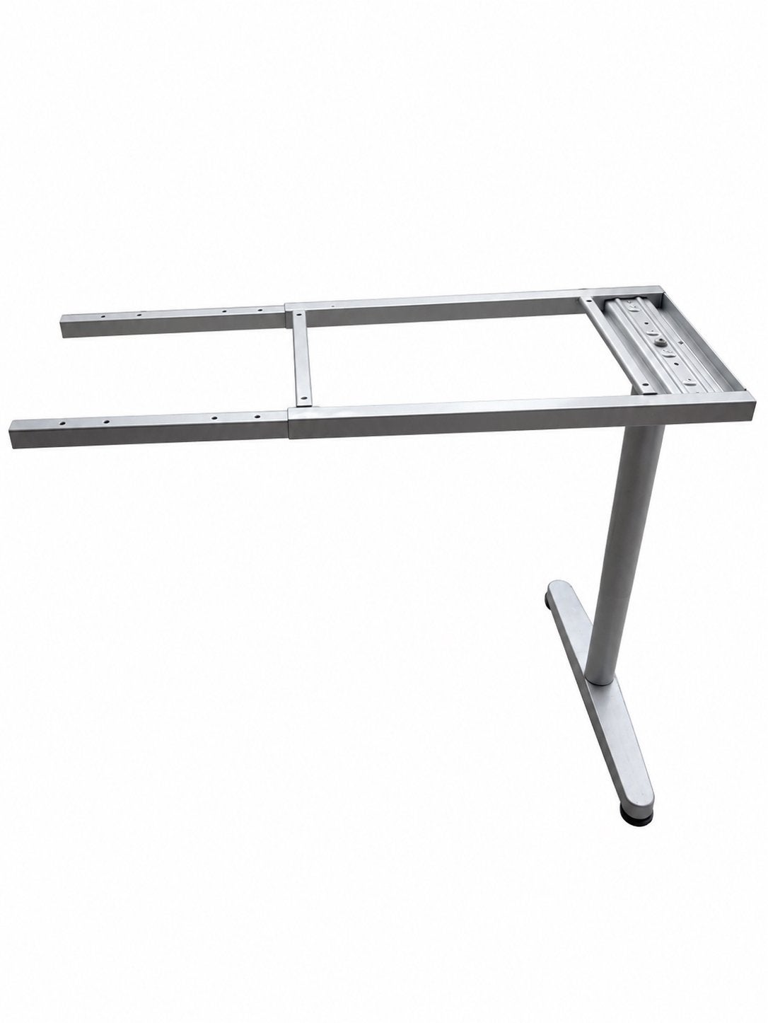 IKEA Galant bureauframe verlengstuk - Zilverkleurig, Opzetstuk, Gebruikt, Metaal, Ophalen of Verzenden