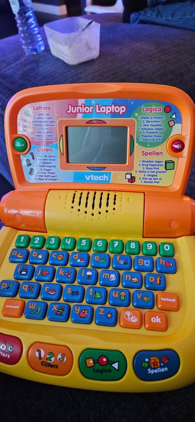 VTech Junior Laptop - Educatief Speelgoed met Muis, Ophalen of Verzenden, Gebruikt, Taal en Lezen, Met geluid