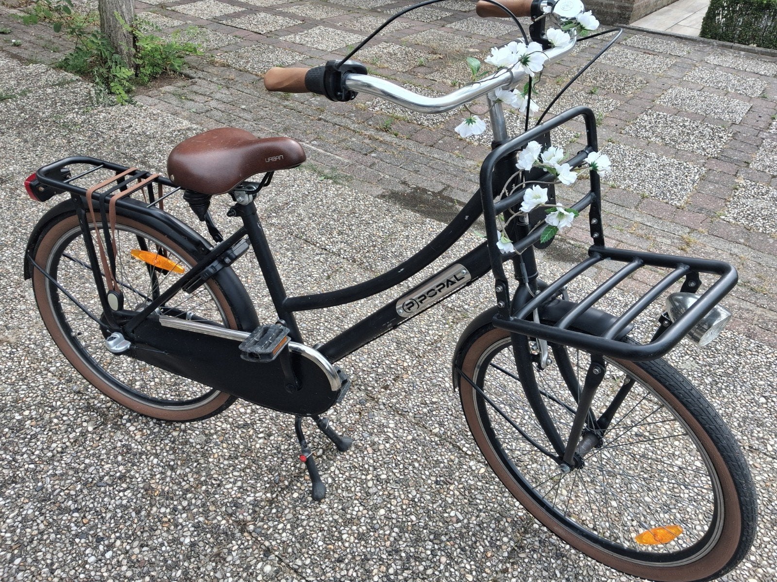 Popal leuke meisjesfiets 26 inch, Velgrem, Popal, Ophalen, 26 inch of meer