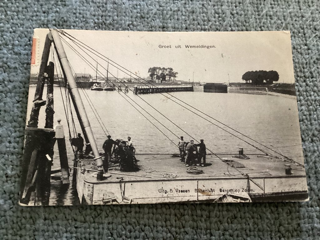 Wemeldinge.  (Hei bok), Verzenden, 1920 tot 1940, Gelopen, Zeeland