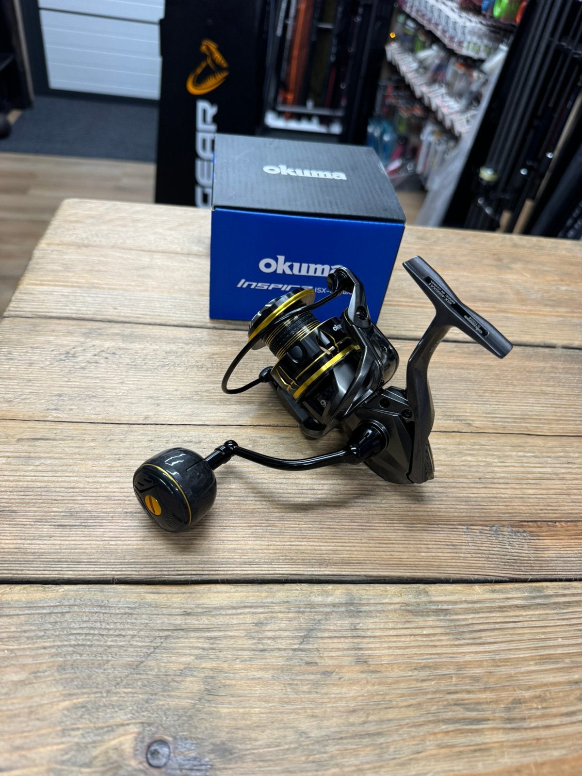 nieuwe okuma inspira isx 4000 xa1 molens ! toppers !, Ophalen of Verzenden, Nieuw, Molen