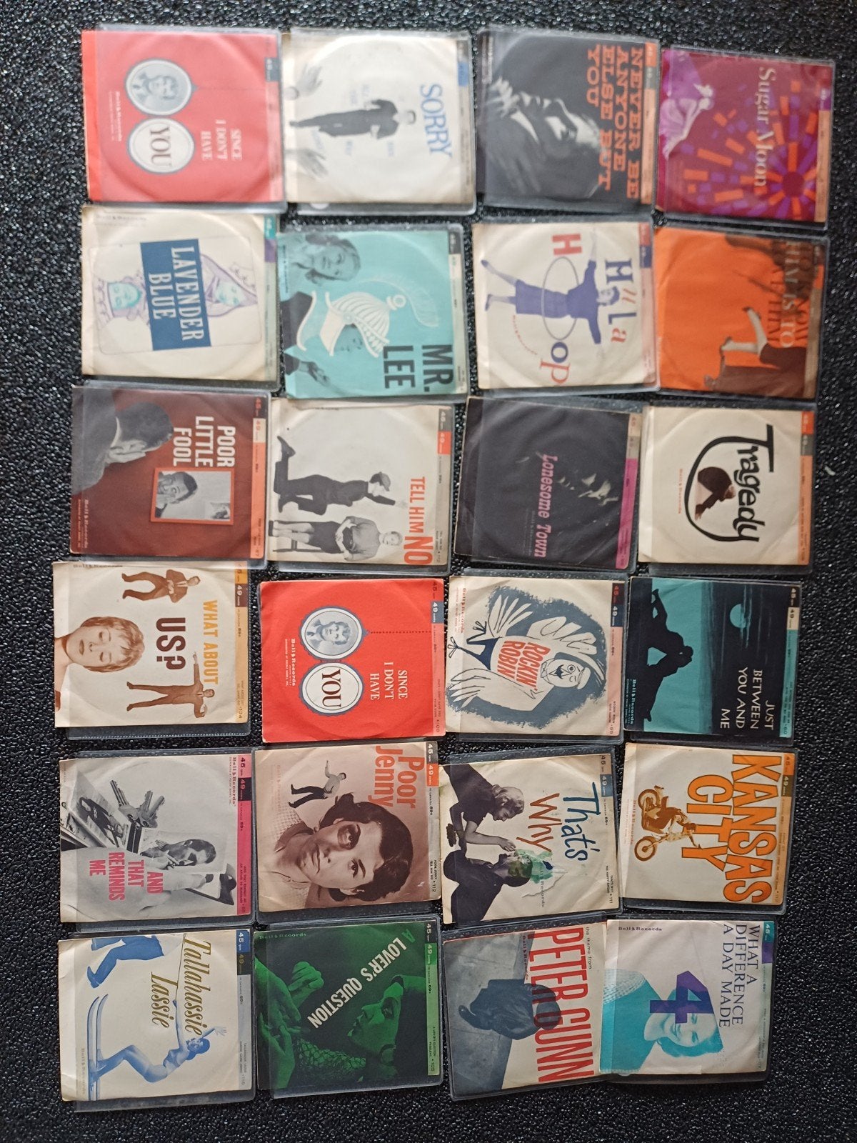 36 Amerikaanse  singles uit de 50's/ 60's, Ophalen of Verzenden