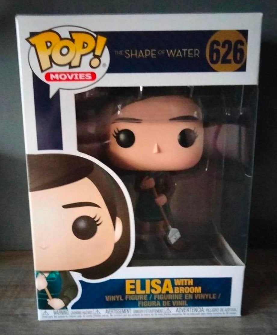 626 Elisa With Broom The Shape Of Water Funko Pop, Verzamelen, Poppetjes en Figuurtjes, Ophalen of Verzenden, Zo goed als nieuw