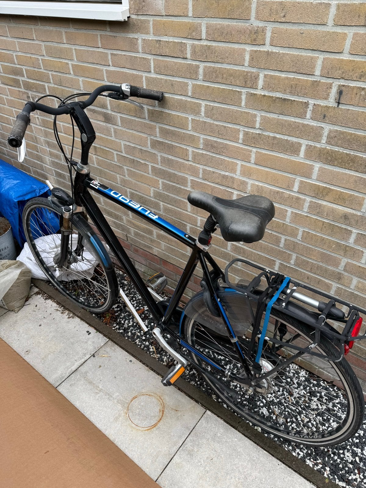 Fuego herenfiets - Gebruikt, Gebruikt, Velgrem, Versnellingen, 57 tot 61 cm