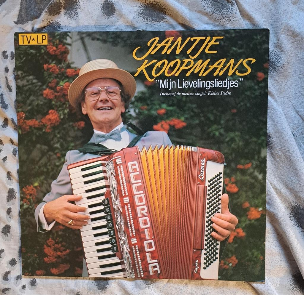 Jantje Koopmans - Mijn Lievelingsliedjes LP (TV*LP), Gebruikt, Levenslied of Smartlap, 12 inch, Fotohoes