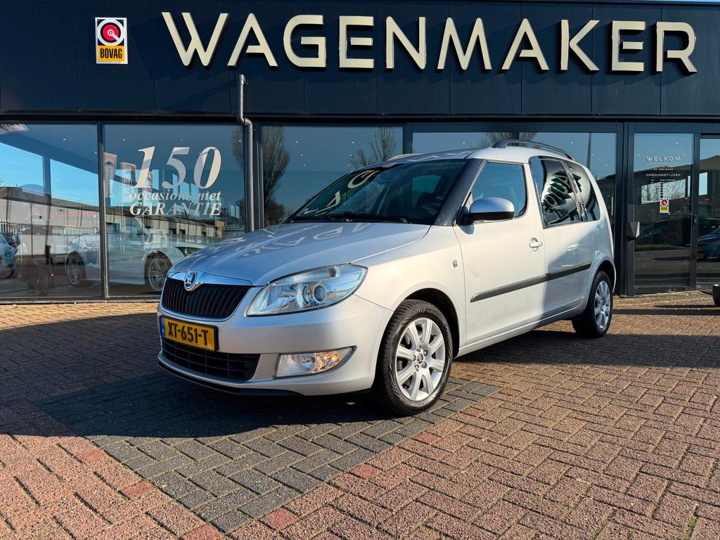 Skoda Roomster 1.2 TSI Elegance AUTOMAAT|Clima|Cruise|Stoelv, Auto's, Euro 5, Stof, Gebruikt, 4 cilinders