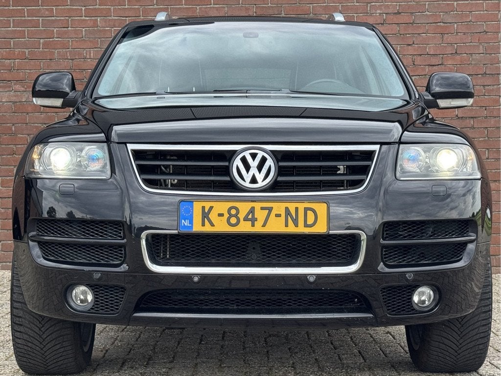 Volkswagen Touareg 4.2 V8 | LIMITED EDITION! | TREKHAAK!, Auto's, Volkswagen, Automaat, Zwart, Leder, Vierwielaandrijving