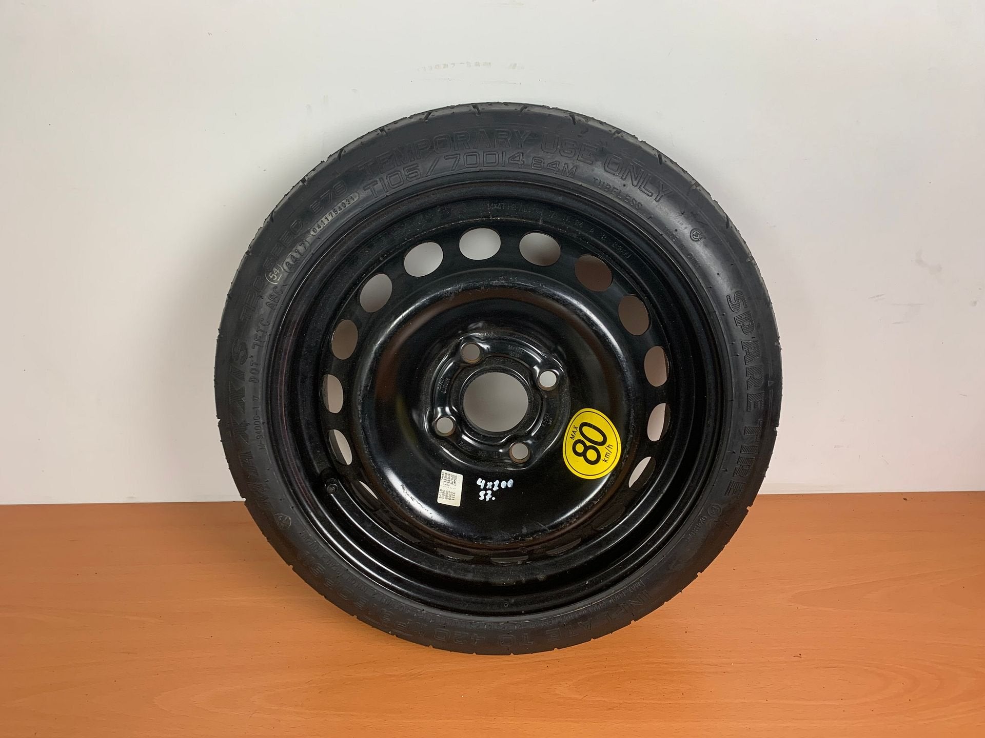 thuiskomer chevrolet spark 2009 tot 2015 14 inch 4x100, Gebruikt, -, -, Banden en Velgen