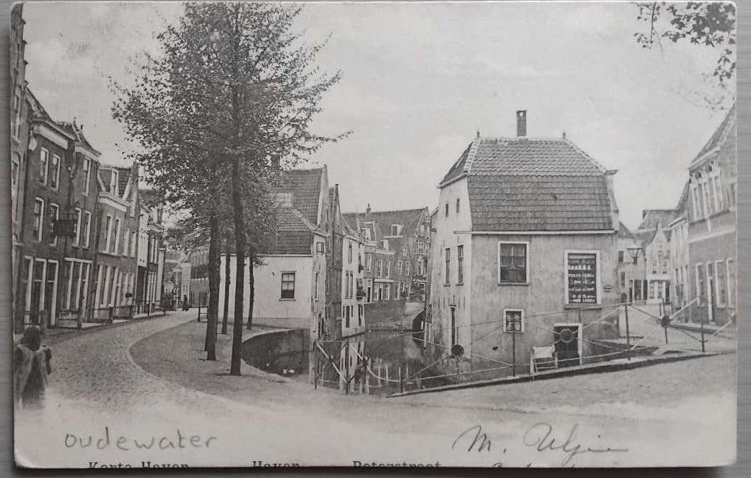 Oudewater (Utrecht) - Gelopen 1901, Verzenden, Voor 1920, Gelopen, Utrecht