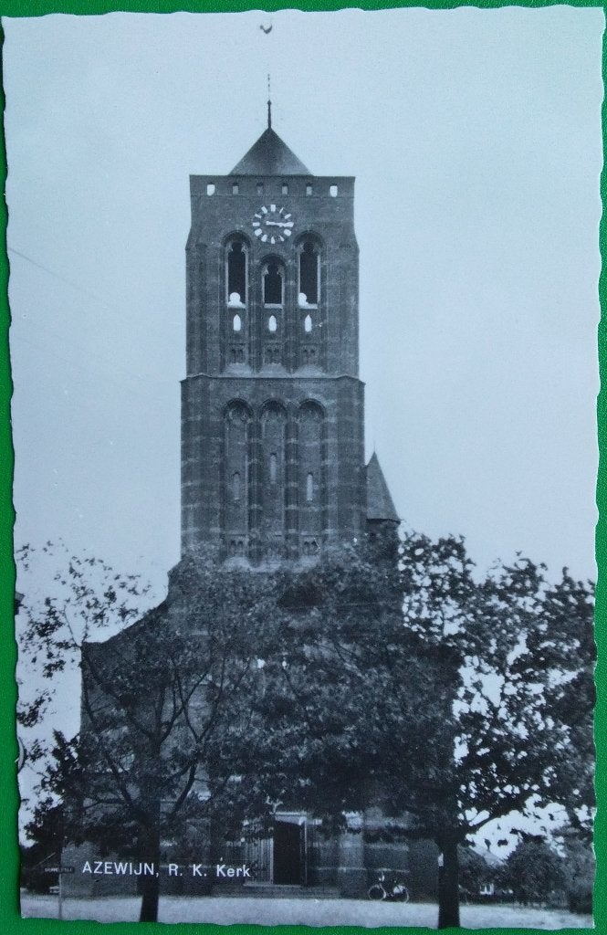 Azewijn, R.K. Kerk. Klf, Verzenden, 1960 tot 1980, Ongelopen, Gelderland