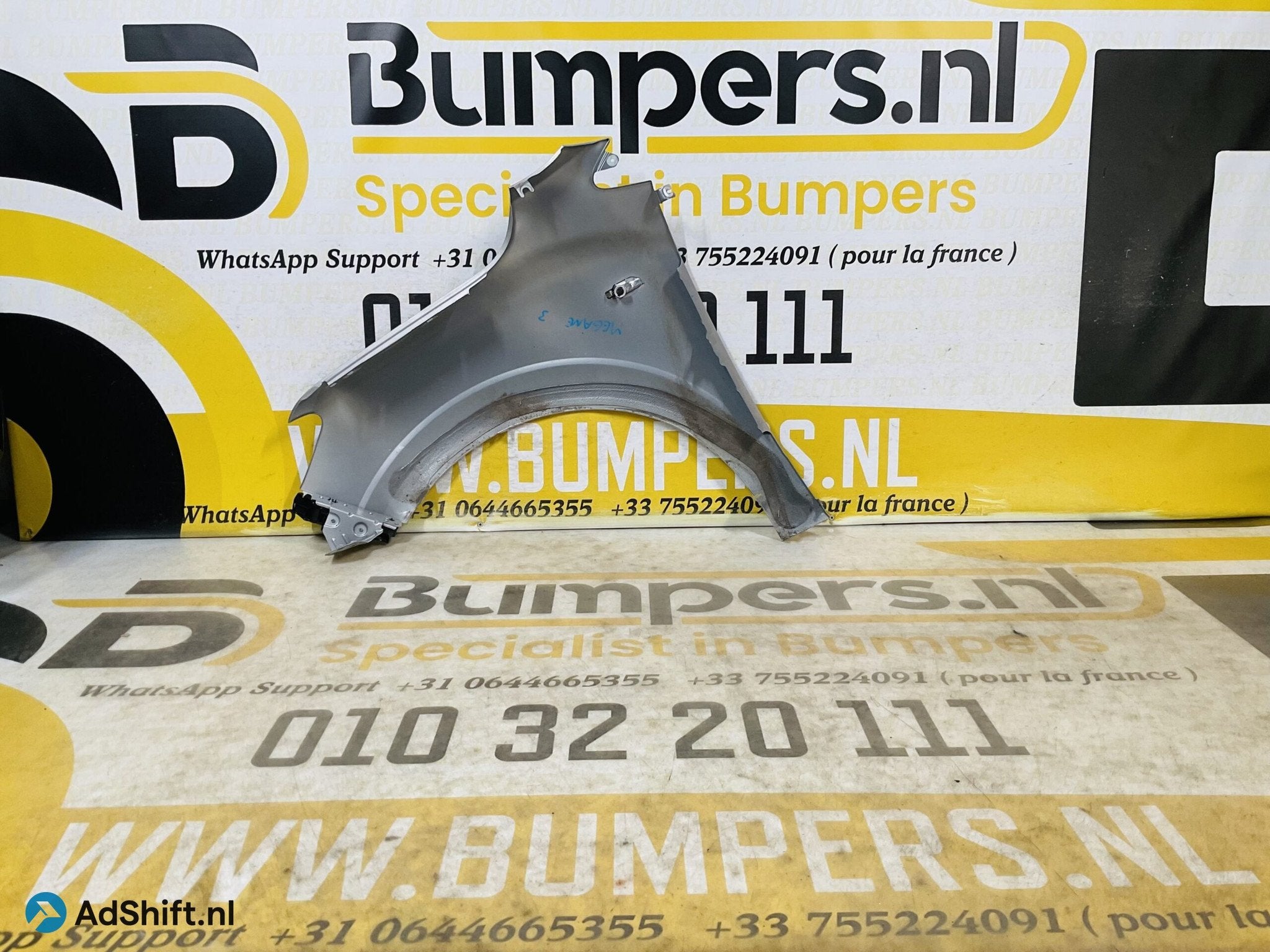 Zijscherm Renault Megane 3 631006738R Scherm Rechts 2-Q2-974, Bumper