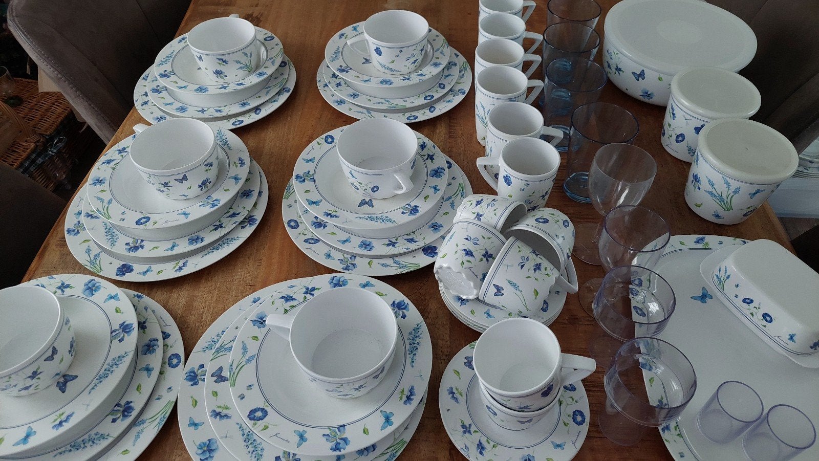 Kampeer  servies  Janneke Brinkman, Caravans en Kamperen, Kampeeraccessoires, Ophalen of Verzenden