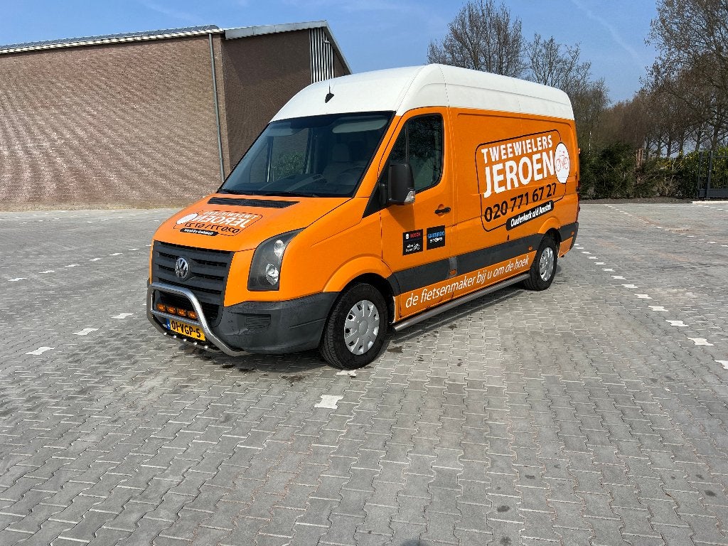 Volkswagen Crafter Bestel 35 2.5 TDI 80KW L2h2 2007, Auto's, Dealer onderhouden, Volkswagen, 2800 kg, Wit