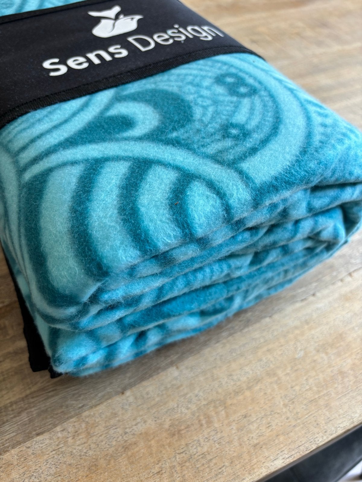 Sena Design Waterdicht Picknickkleed 200x200cm - Turquoise, Ophalen of Verzenden, Nieuw