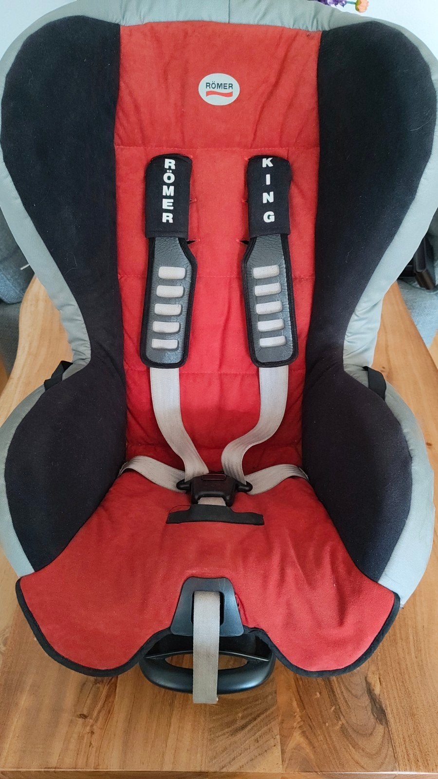 Römer King autostoel - Gebruikt, Romer, 9 t/m 18 kg, Verstelbare rugleuning, Ophalen of Verzenden