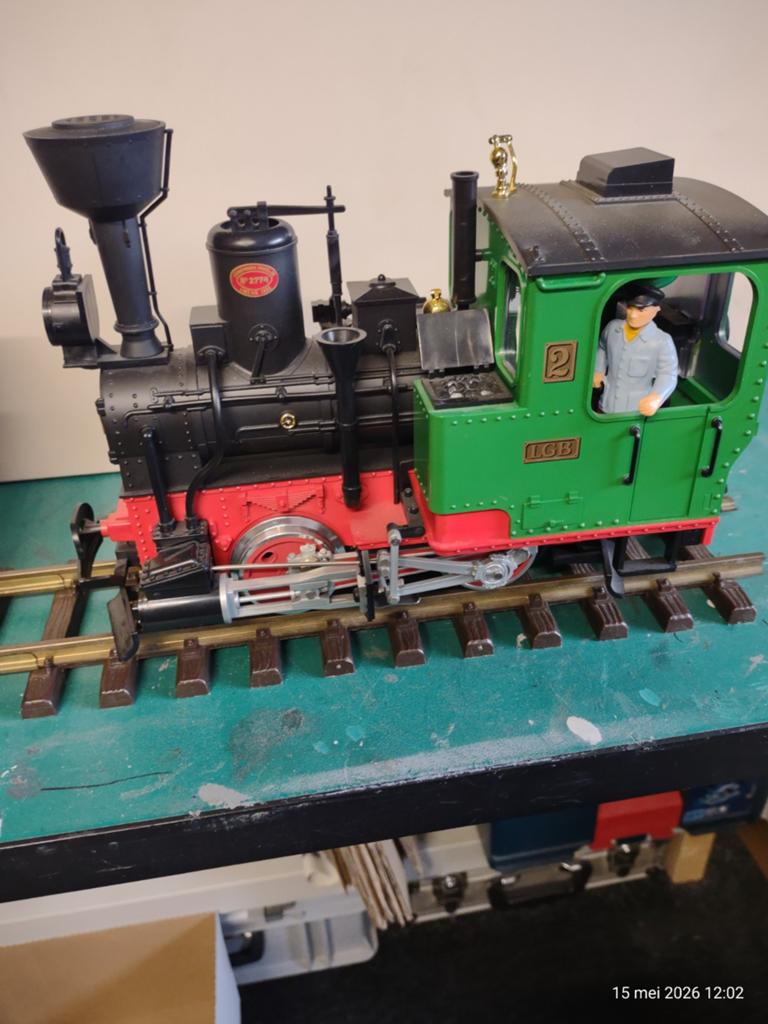 LGB Lehmann treinen set., Hobby en Vrije tijd, Ophalen, Gelijkstroom, Rails, LGB