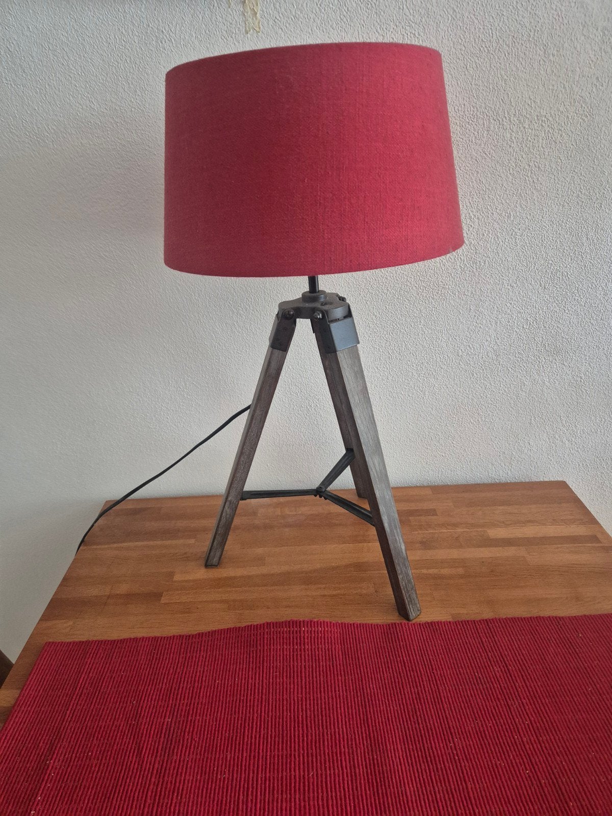 mooie tafellamp/vloerlamp, Ophalen of Verzenden, Zo goed als nieuw
