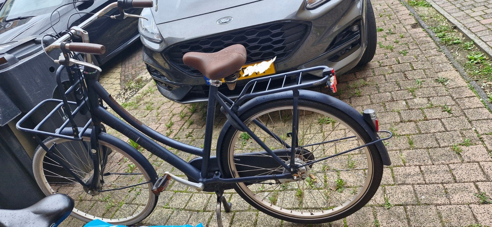 Cortina Transportfiets - Opknapper met nieuwe banden, Fietsen en Brommers, Ophalen, Gebruikt, Trommelrem, Versnellingen