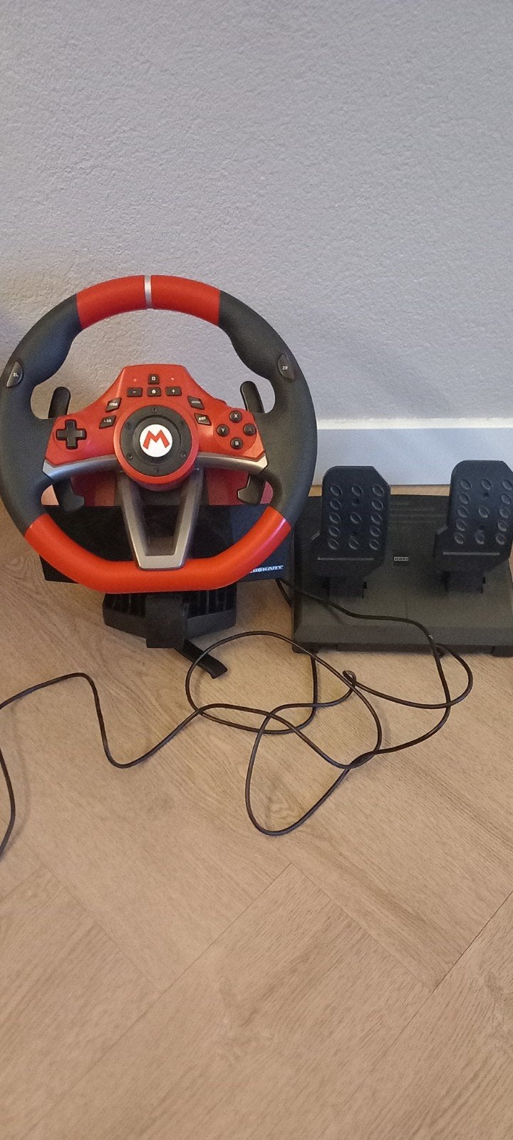 Mario Kart Racestuur met Pedalen voor Nintendo Switch, Ophalen, Racestuur, Gebruikt, Nintendo