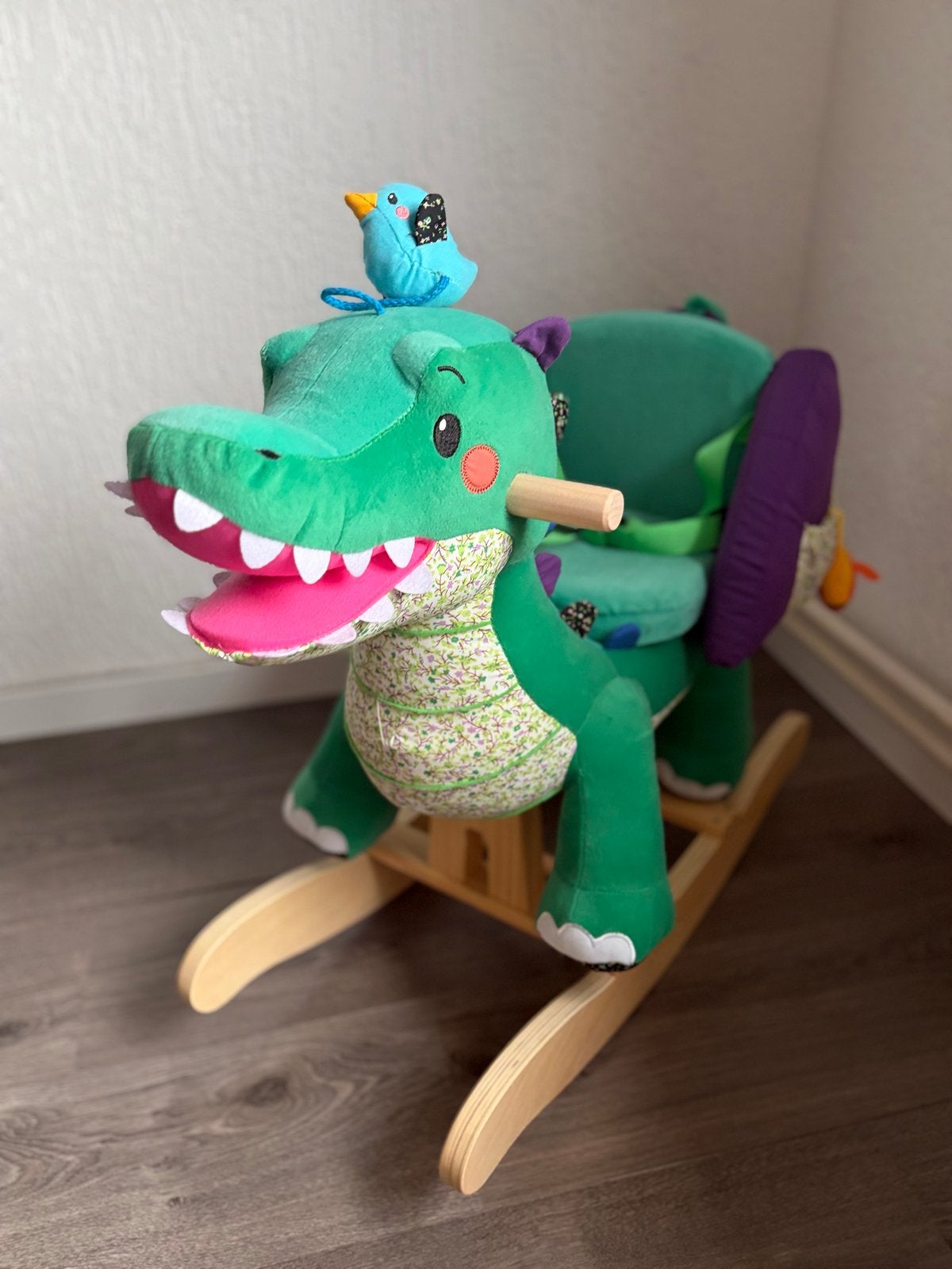 Hobbelpaard - Dino Krokodil (Tbrands), Kinderen en Baby's, Ophalen of Verzenden, Nieuw, Overige typen